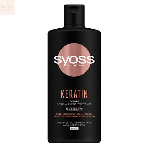Syoss Keratin Champú Cabello Encrespado y Seco 440ml Jag Couture Beauty