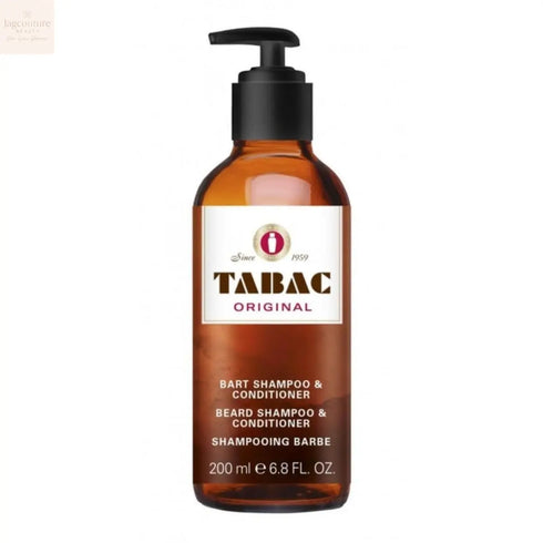 Tabac Original Beard Shampoo And Conditioner 200ml Jag Couture Beauty