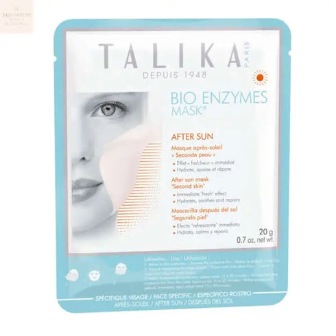 Talika Bio Enzyme Mask After Sun 20g Jag Couture Beauty