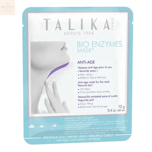 Talika Bio Enzyme Mask Anti-Aging Neck 12g Jag Couture Beauty