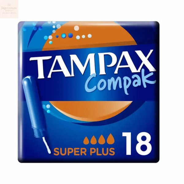 Tampax Compak Super Plus 18 Units Jag Couture Beauty