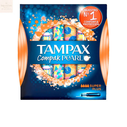 Tampax Pearl Compak Super Plus Buffer 16 Uds - Jag Couture Beauty