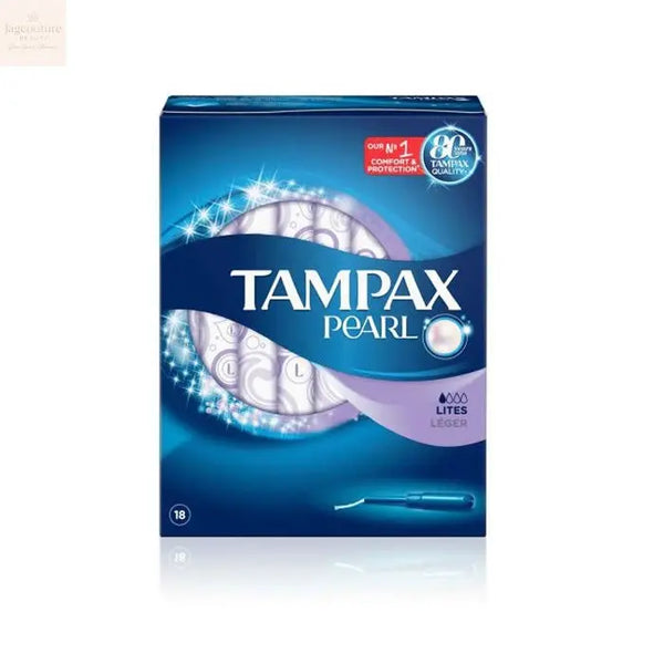 Tampax Pearl Lites 18 Units - Jag Couture Beauty