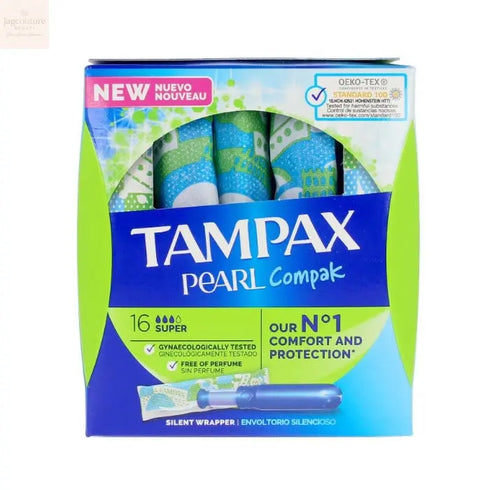 Tampax Pearl Super 18 Units - Jag Couture Beauty