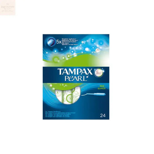 Tampax Pearl Súper 24 Units - Jag Couture Beauty