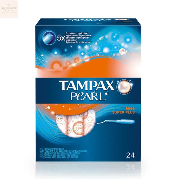 Tampax Pearl Superplus 24 Units - Jag Couture Beauty