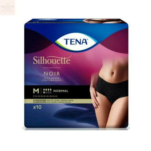 Tena Silhouette Normal Black M 10U - Jag Couture Beauty
