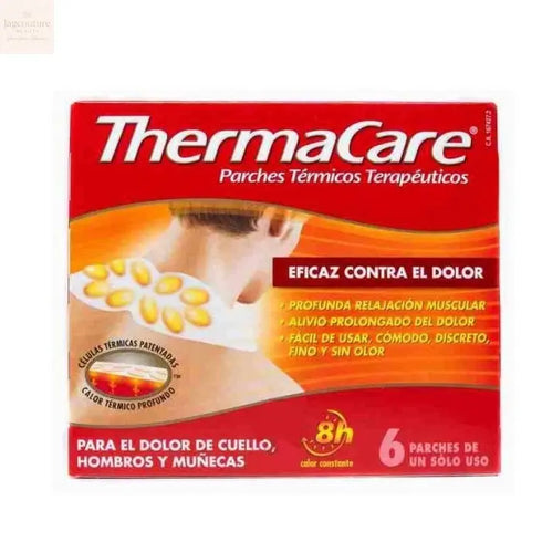 Thermacare Thermal Patches Terapeutic Neck Shoulders & Dolls 6 Units Jag Couture Beauty