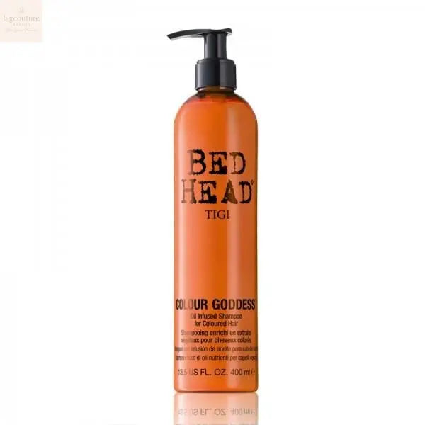 Tigi Bed Head Colour Goddess Oil Infused Shampoo 400ml - Jag Couture Beauty