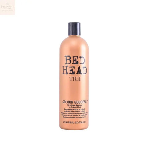 Tigi Bed Head Colour Goddess Oil Infused Shampoo 750ml - Jag Couture Beauty