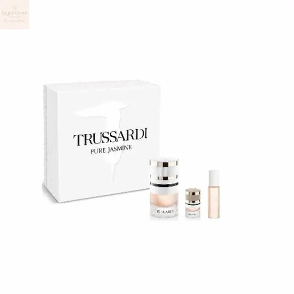 Trussardi Pure Jasmine Eau De Perfume Spray 60ml Set 3 Piezas - Jag Couture Beauty