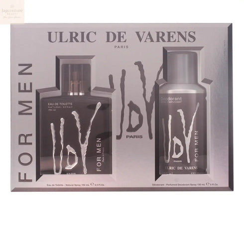 Ulric De Varens Men Eau De Toilette Spray 100ml Set 2 Pieces Jag Couture Beauty
