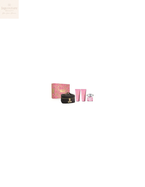 Versace Bright Crystal Eau De Toilette Spray 90ml Christmas Set 4 Pieces - Jag Couture Beauty