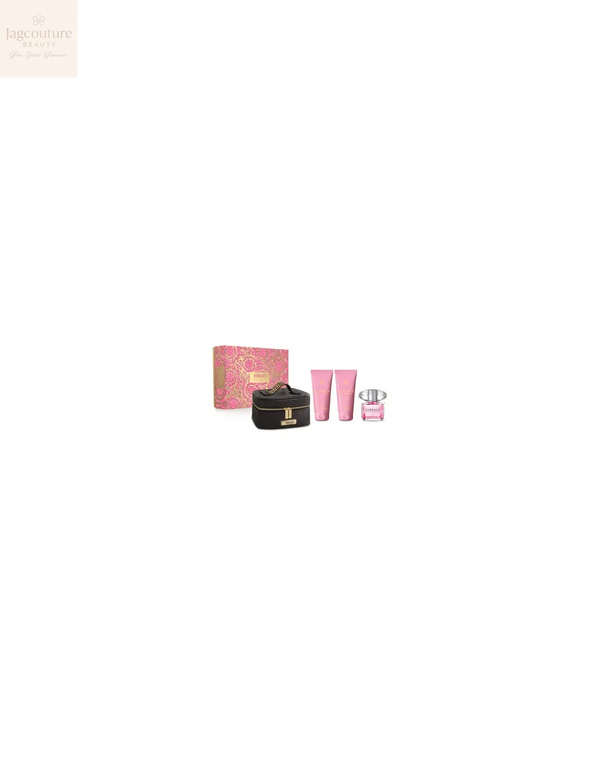 Versace Bright Crystal Eau De Toilette Spray 90ml Christmas Set 4 Pieces - Jag Couture Beauty