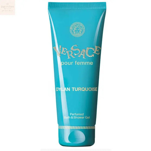 Versace Dylan Turquoise Feme Bath and Shower Gel 200ml Jag Couture Beauty