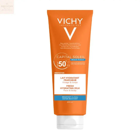 Vichy Capital Soleil Face And Body Milk Spf50 300ml - Jag Couture Beauty
