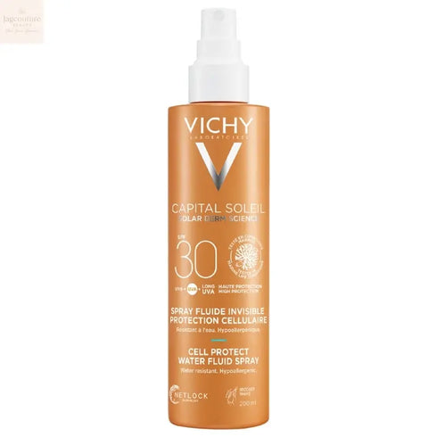 Vichy Capital Soleil Invisible Fluid Spray Spf30 200ml Jag Couture Beauty