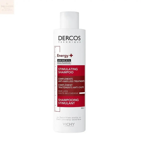 Vichy Dercos Anti-Hair Loss Stimulating Energising Shampoo 200ml Jag Couture Beauty
