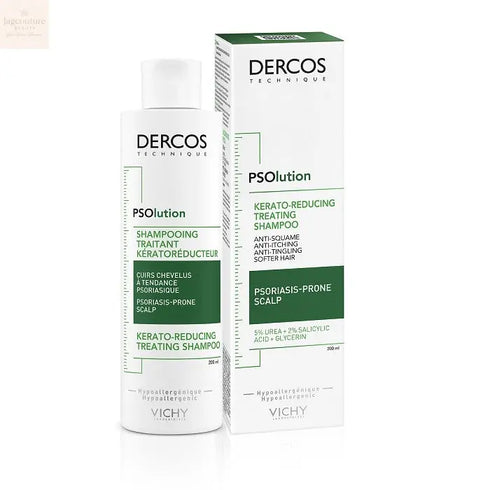 Vichy Dercos Psolution Shampoo Keratoreducing Treatment 200ml - Jag Couture Beauty