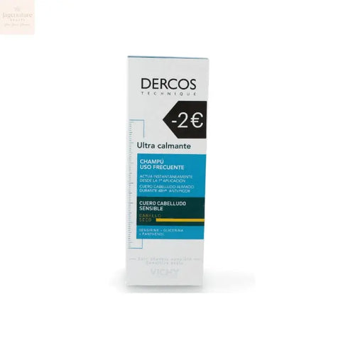 Vichy Dercos Ultra Soothing Shampoo for Dry Hair 200ml Jag Couture Beauty