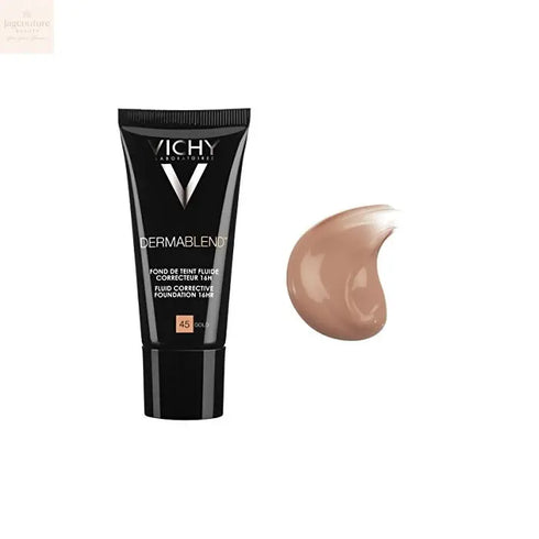 Vichy Dermablend Corrective Foundation 16h 45 Gold 30ml Jag Couture Beauty