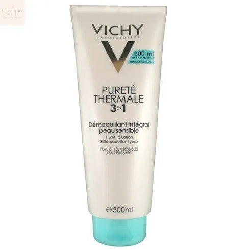 Vichy Pureté Thermale 3 En 1 Démaquillant Intégral Peau Sensible 300ml Jag Couture Beauty