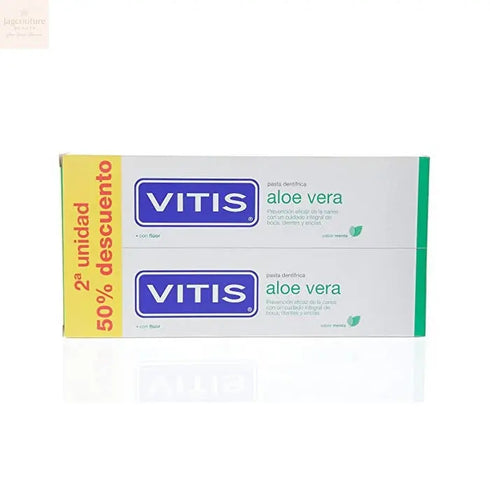 Vits Aloe Vera Toothpaste Mint Flavour 2x150ml Jag Couture Beauty