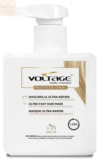 Voltage Cosmetics Voltage Prof Ultra Rapida Masc 500ml Jag Couture Beauty