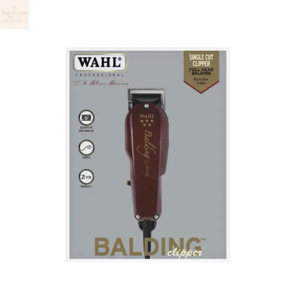 Wahl Balding Single Cut Clipper Full Head Balding - Jag Couture Beauty