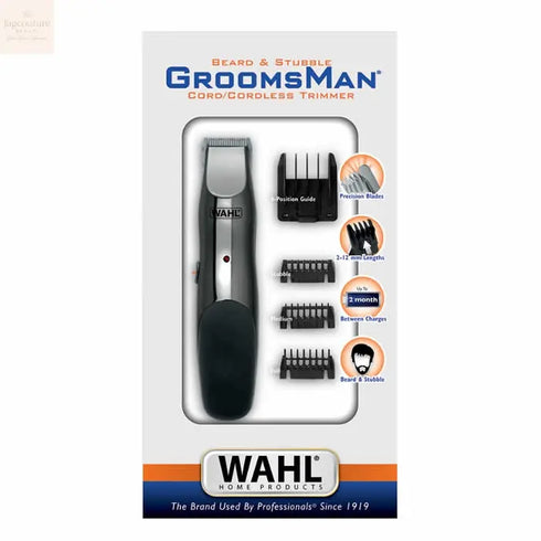 Wahl Groomsman Beard And Stubble Cord/Cordless Trimmer - Jag Couture Beauty
