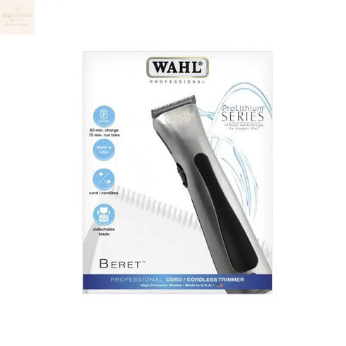 Wahl Lithium Ion Beret Professional Cord/Cordless Trimmer Jag Couture Beauty