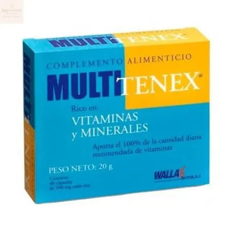Walas Wallax Farma Multi Tenex 40 Cap - Jag Couture Beauty
