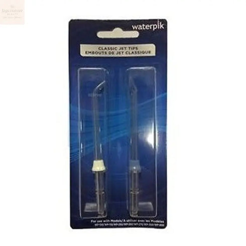 Waterpik Replacement Nozzle Irrigator Classic Jet 2 pcs Jag Couture Beauty