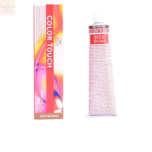 Wella Color Touch Deep Brown Ammonia Free 7.73 60ml Jag Couture Beauty