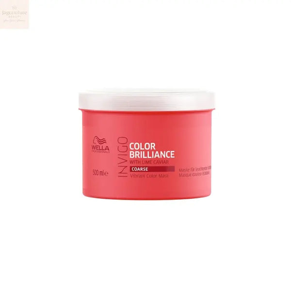 Wella Invigo Color Brilliance Mask Coarse Hair 500ml - Jag Couture Beauty