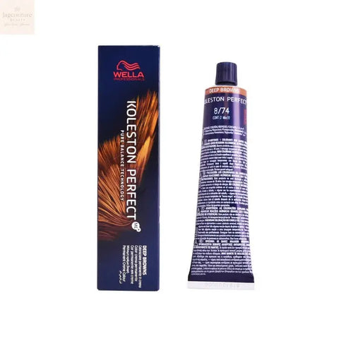 Wella Koleston Perfect Me+ 8/74 Deep Browns 60ml Jag Couture Beauty