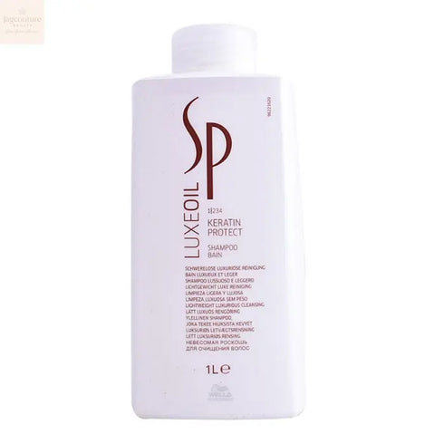 Wella Sp Luxeoil Keratin Protect Shampoo 1000ml Jag Couture Beauty