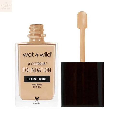 Wet N Wild Photofocus Foundation Classic Beige Jag Couture Beauty