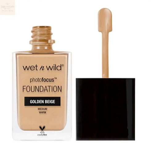 Wet N Wild Photofocus Foundation Golden Beige Jag Couture Beauty