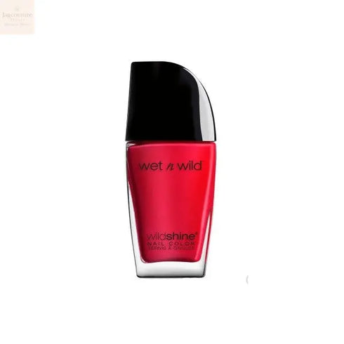 Wet N Wild Wild Shine Nail Color E476E Red Red Jag Couture Beauty