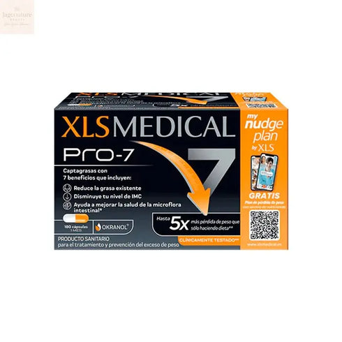 Xls Medical Pro-7 Nudge 180 Capsules - Jag Couture Beauty