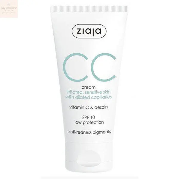 Ziaja Cc Cream Correctora Para Pieles Irritadas y Sensibles 50ml - Jag Couture Beauty