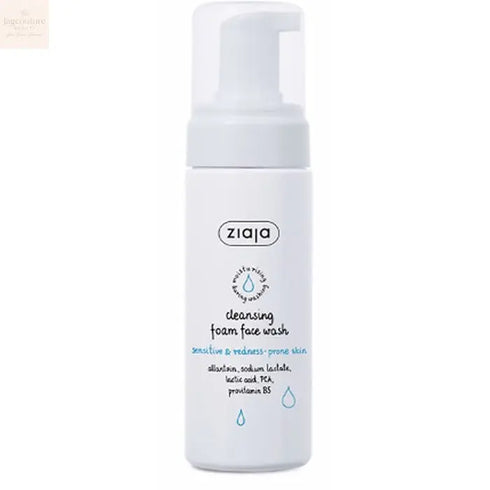 Ziaja Limpiador Facial En Espuma Para Pieles Sensibles Y Propensas Al Enrojecimiento 150ml Jag Couture Beauty